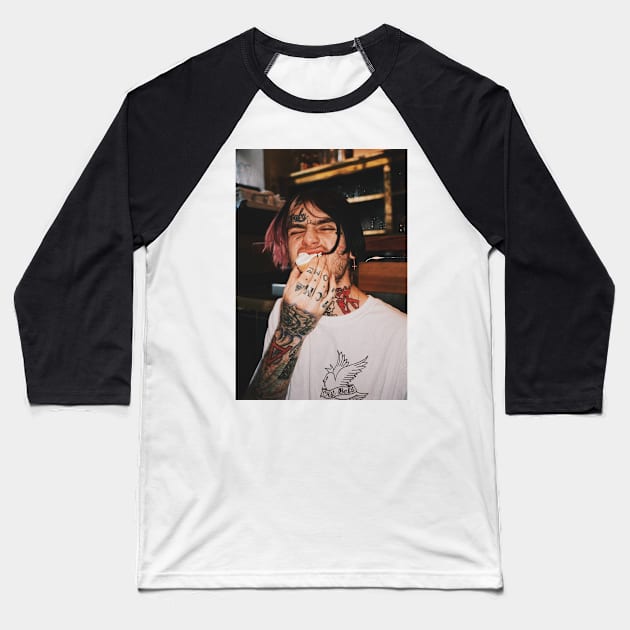 Lil Peep Baseball T-Shirt by hteboqueener